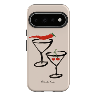 Chili Cherry Printed Phone Cases Google Pixel 11 Pro / Armoured by Phthalo Ruth - The Dairy
