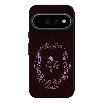 Darling Burgundy Printed Phone Cases by The Dairy - The Dairy