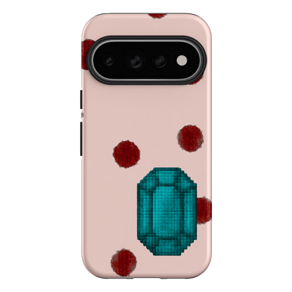 December Turquoise Printed Phone Cases Google Pixel 11 Pro / Armoured by Joiana - The Dairy