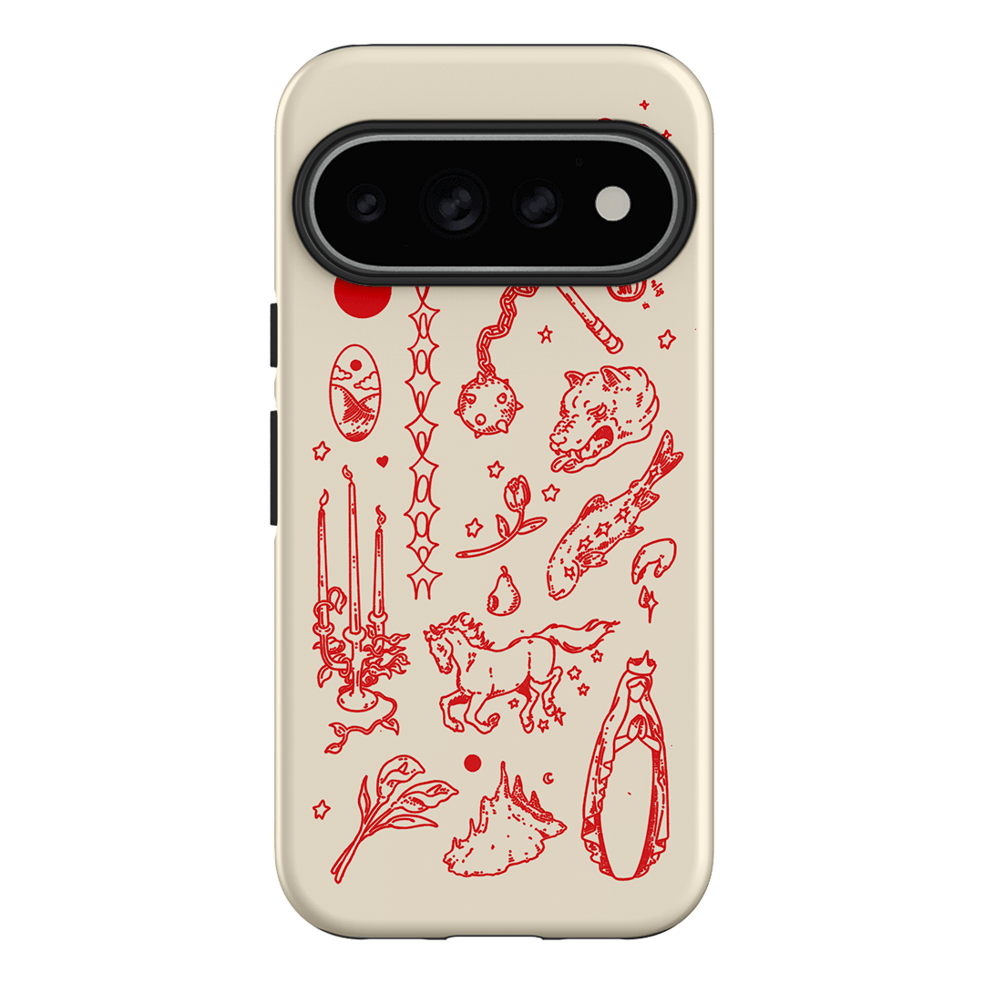 Dreamcore Cream Printed Phone Cases Google Pixel 11 Pro / Armoured by Easty Beasty - The Dairy