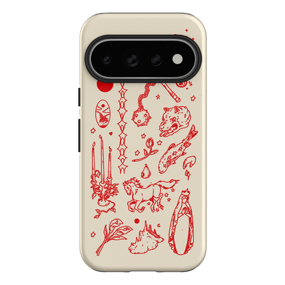 Dreamcore Cream Printed Phone Cases Google Pixel 11 Pro / Armoured by Easty Beasty - The Dairy