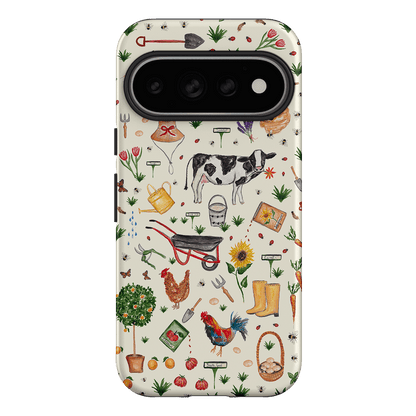 Farm Stay Printed Phone Cases Google Pixel 11 Pro / Armoured by BG. Studio - The Dairy