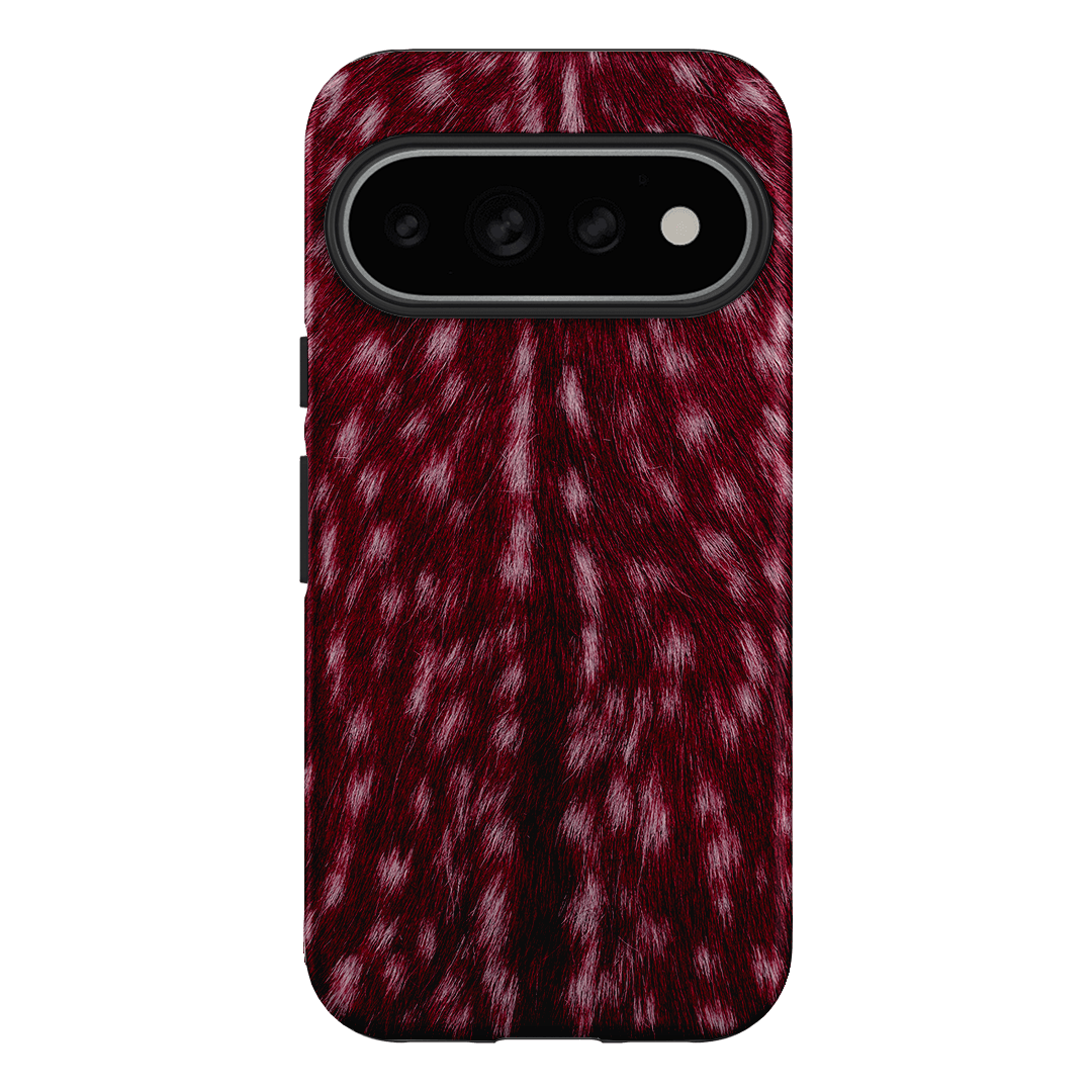 Fawn Burgundy Printed Phone Cases Google Pixel 11 Pro / Armoured by The Dairy - The Dairy