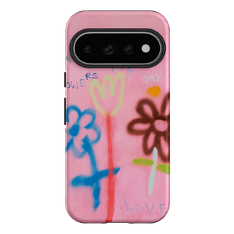 Flowers Printed Phone Cases Google Pixel 11 Pro / Armoured by Kate Eliza - The Dairy