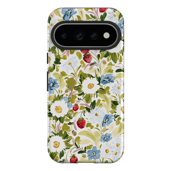 Garden Strawberries Printed Phone Cases Google Pixel 11 Pro / Armoured by Ellie Mae - The Dairy