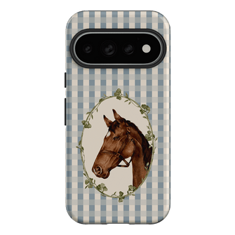 Gingham Horse Printed Phone Cases Google Pixel 11 Pro / Armoured by Kasiags Art - The Dairy