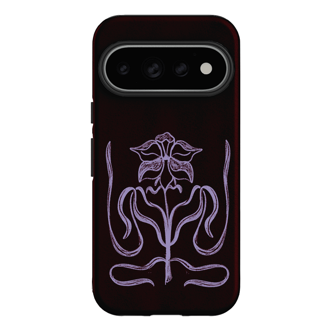 Growth Burgundy Printed Phone Cases by The Dairy - The Dairy