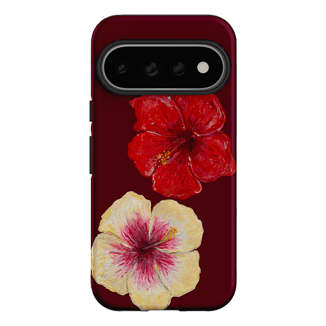 Hibiscus Flower Printed Phone Cases Google Pixel 11 Pro / Armoured by BG. Studio - The Dairy
