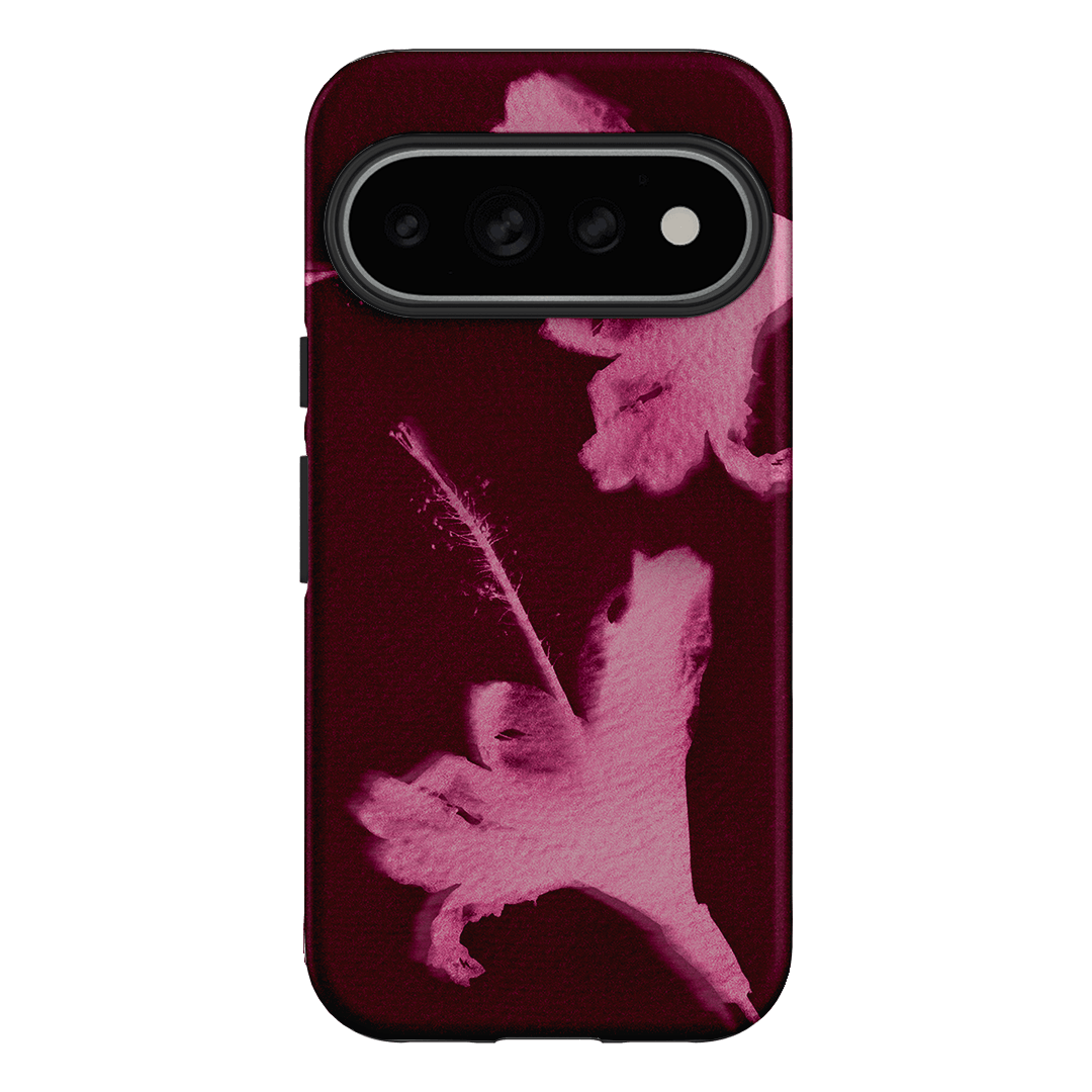 Hibiscus Glow Printed Phone Cases Google Pixel 11 Pro / Armoured by Sally Hungerford - The Dairy