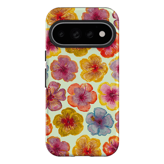 Hibiscus Holiday Sorbet Printed Phone Cases Google Pixel 11 Pro / Armoured by BG. Studio - The Dairy