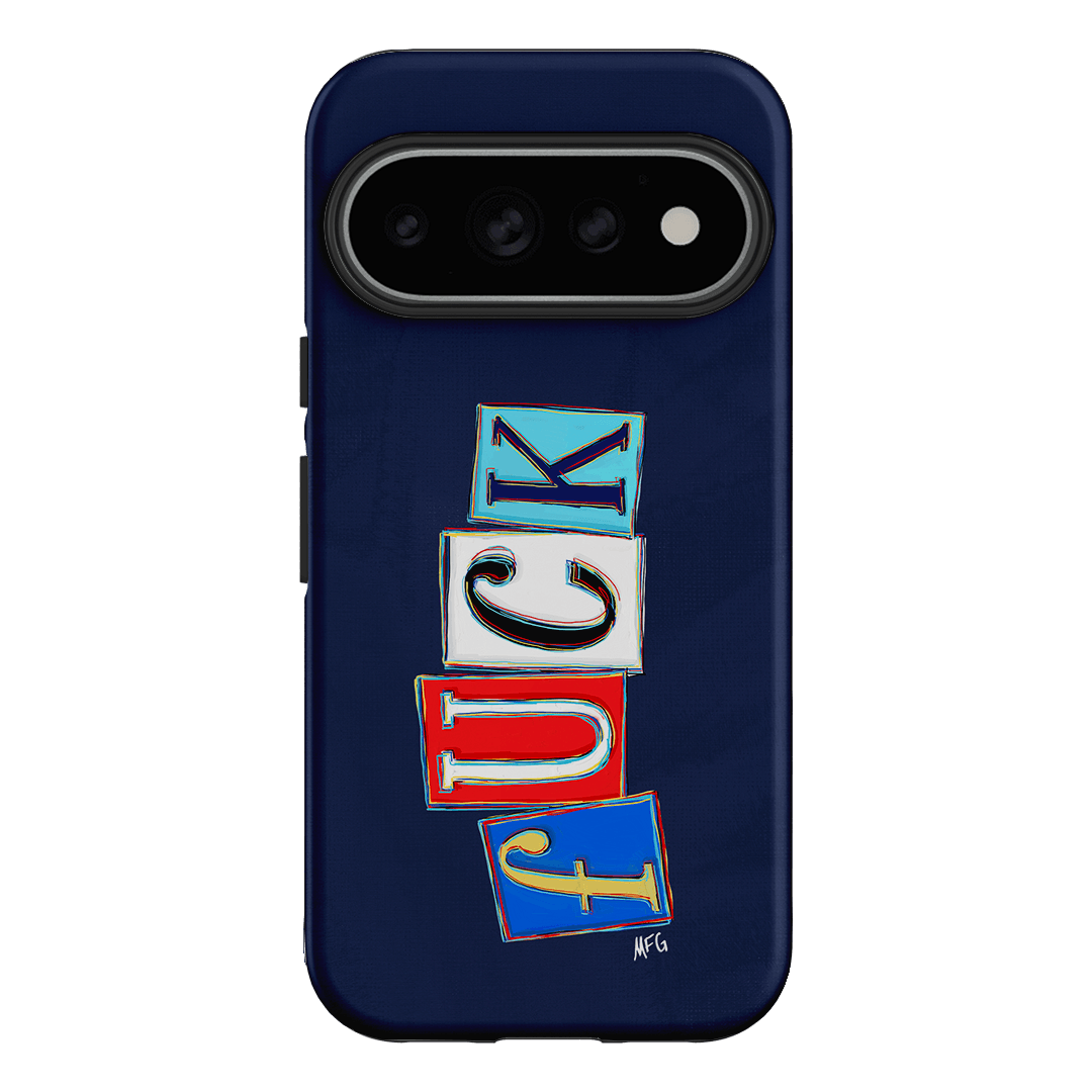 Lil Fcks Blue Printed Phone Cases Google Pixel 11 Pro / Armoured by Margarbs Art - The Dairy
