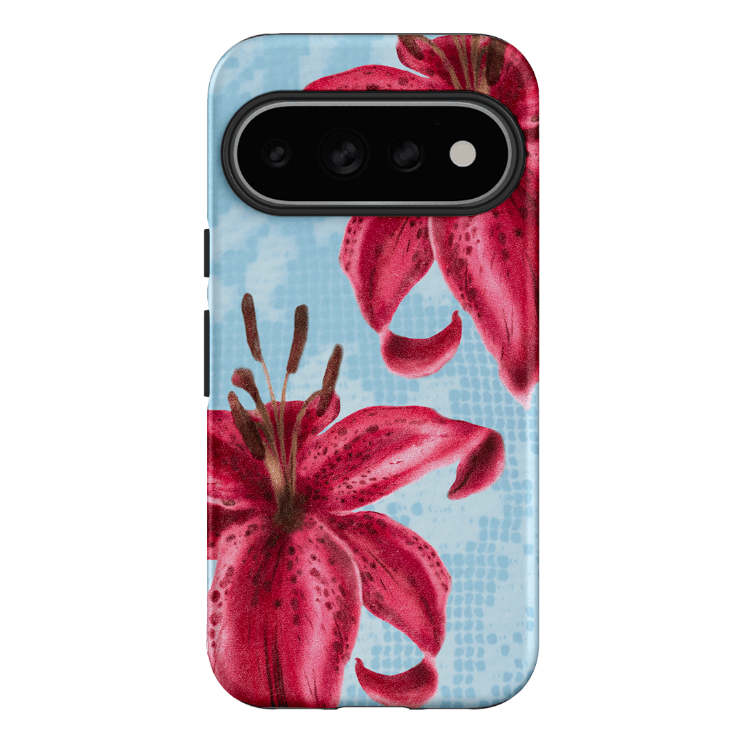 Lillies Printed Phone Cases Google Pixel 11 Pro / Armoured by Sally Hungerford - The Dairy