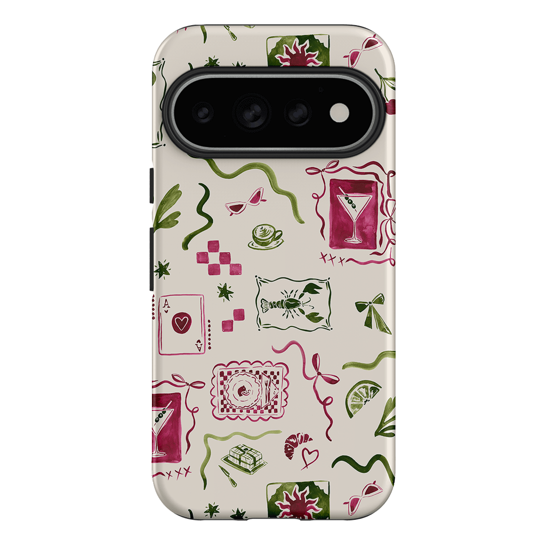 Martini Gal Printed Phone Cases Google Pixel 11 Pro / Armoured by Charlie Taylor - The Dairy