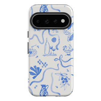 Mediterranean Wave Printed Phone Cases Google Pixel 11 Pro / Armoured by Charlie Taylor - The Dairy