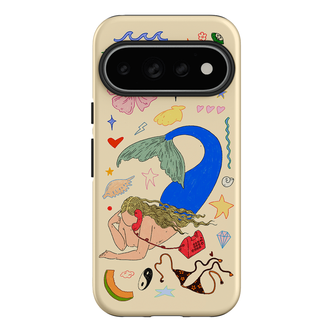 Mermaid Salad Cream Printed Phone Cases Google Pixel 11 Pro / Armoured by Easty Beasty - The Dairy