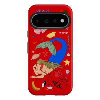 Mermaid Salad Scarlet Printed Phone Cases Google Pixel 11 Pro / Armoured by Easty Beasty - The Dairy