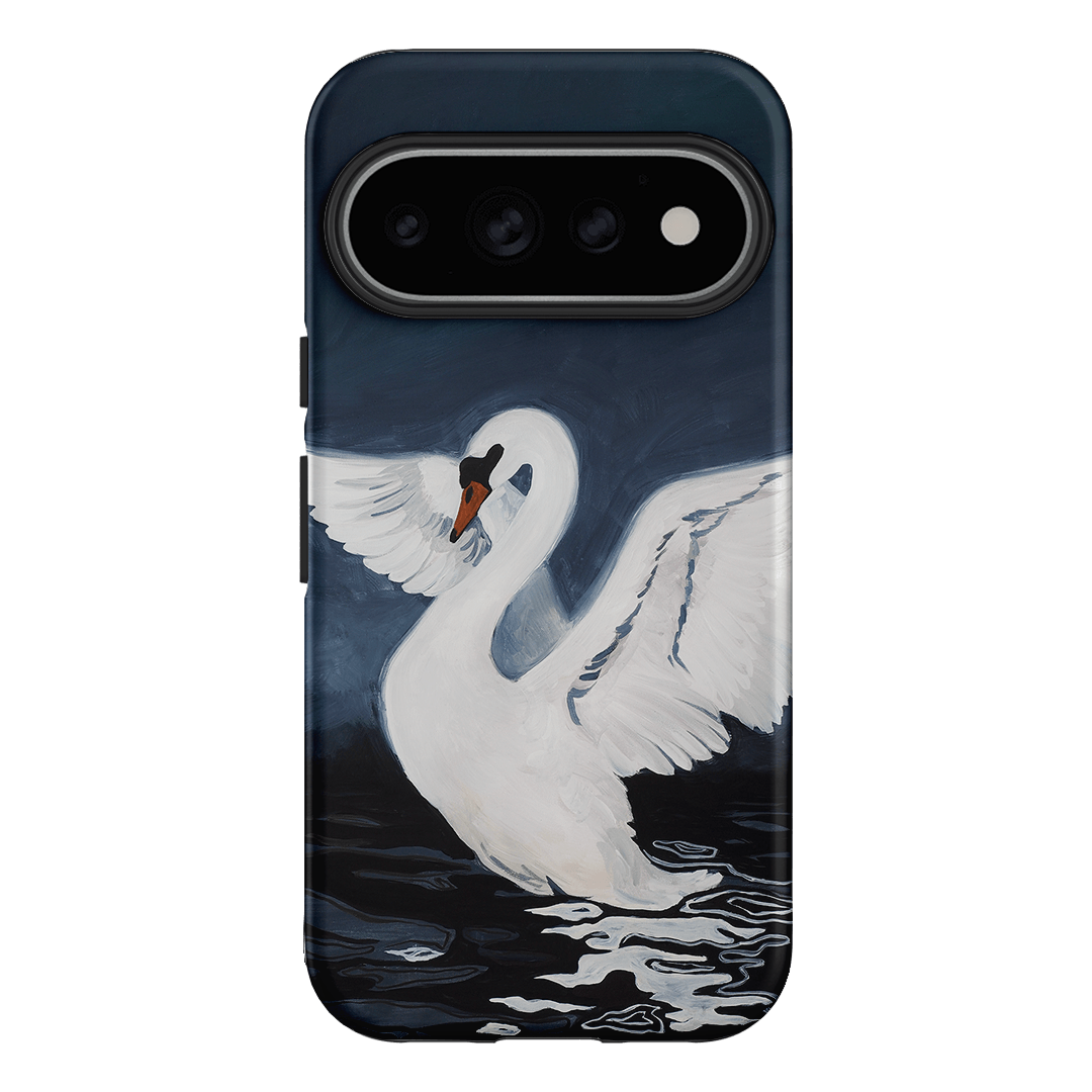 Midnight Swan Printed Phone Cases Google Pixel 11 Pro / Armoured by Lisa Hu - The Dairy