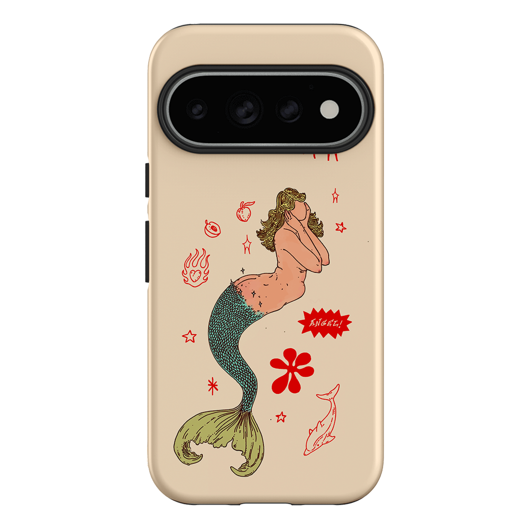 Mimi Cream Printed Phone Cases Google Pixel 11 Pro / Armoured by Easty Beasty - The Dairy