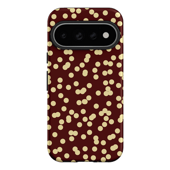 Mini Confetti Burgundy Butter Printed Phone Cases Google Pixel 11 Pro / Armoured by Veronica Tucker - The Dairy