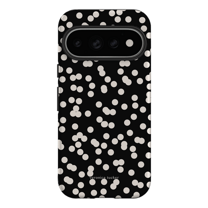 Mini Confetti Noir Printed Phone Cases Google Pixel 11 Pro / Armoured by Veronica Tucker - The Dairy