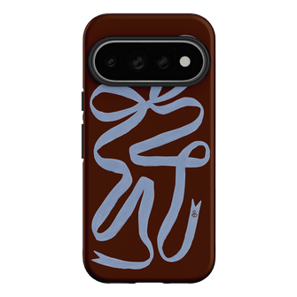 Mocha Ribbon Printed Phone Cases Google Pixel 11 Pro / Armoured by Jasmine Dowling - The Dairy