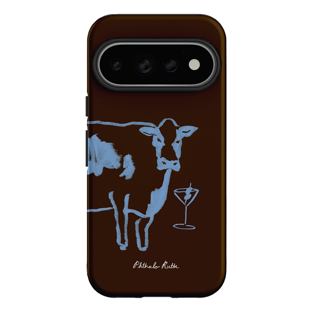Mootini Espresso Printed Phone Cases Google Pixel 11 Pro / Armoured by Phthalo Ruth - The Dairy