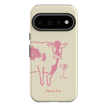 Mootini Pink Printed Phone Cases Google Pixel 11 Pro / Armoured by Phthalo Ruth - The Dairy