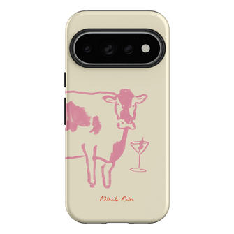 Mootini Pink Printed Phone Cases Google Pixel 11 Pro / Armoured by Phthalo Ruth - The Dairy