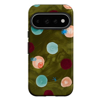 Olive Spot Printed Phone Cases Google Pixel 11 Pro / Armoured by Charlie Taylor - The Dairy
