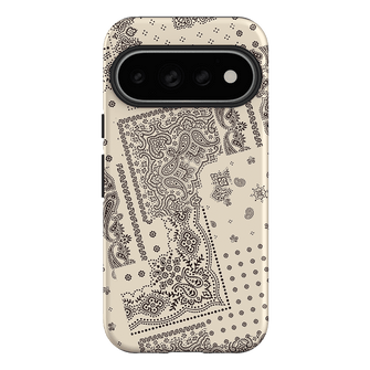 Paisley Ecru Printed Phone Cases Google Pixel 11 Pro / Armoured by The Dairy - The Dairy