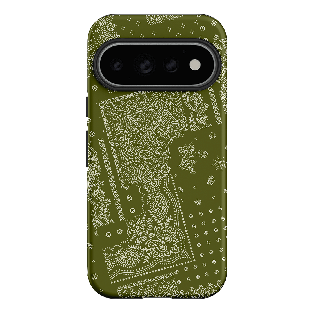 Paisley Fern Printed Phone Cases Google Pixel 11 Pro / Armoured by The Dairy - The Dairy