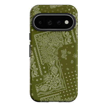 Paisley Fern Printed Phone Cases Google Pixel 11 Pro / Armoured by The Dairy - The Dairy