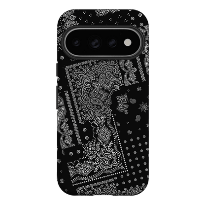Paisley Noir Printed Phone Cases Google Pixel 11 Pro / Armoured by The Dairy - The Dairy