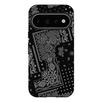 Paisley Noir Printed Phone Cases Google Pixel 11 Pro / Armoured by The Dairy - The Dairy