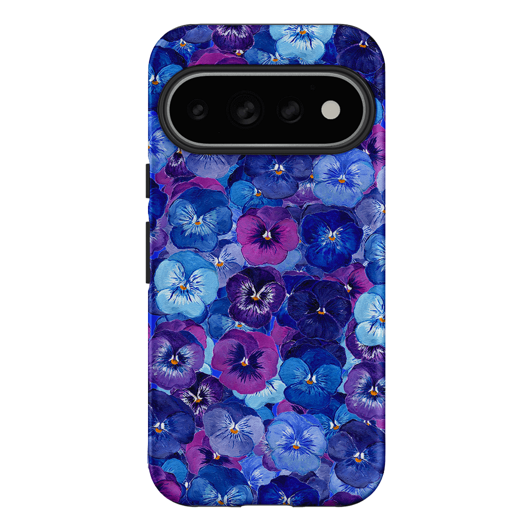 Pansy Jumble Printed Phone Cases Google Pixel 11 Pro / Armoured by Kayla Henley - The Dairy