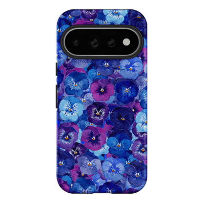 Pansy Jumble Printed Phone Cases Google Pixel 11 Pro / Armoured by Kayla Henley - The Dairy
