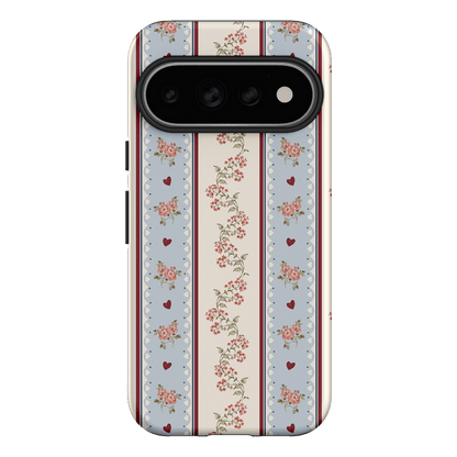 Pastel Stripe Printed Phone Cases Google Pixel 11 Pro / Armoured by Kasiags Art - The Dairy