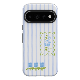 Patchwork Blue Printed Phone Cases Google Pixel 11 Pro / Armoured by Kayla Carr - The Dairy