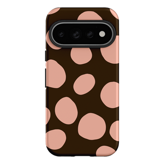 Pebbles Chocolate Pink Printed Phone Cases Google Pixel 11 Pro / Armoured by Veronica Tucker - The Dairy