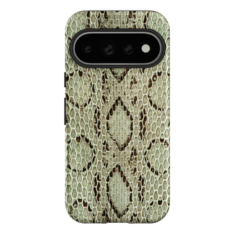 Pistachio Python Printed Phone Cases Google Pixel 11 Pro / Armoured by The Dairy - The Dairy