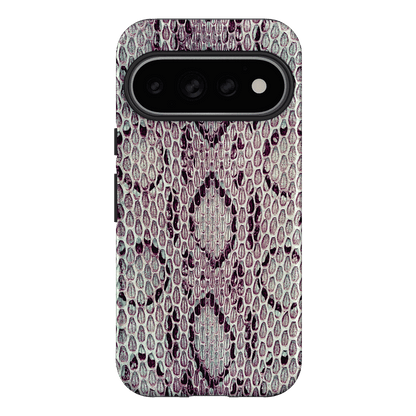 Plum Python Printed Phone Cases Google Pixel 11 Pro / Armoured by The Dairy - The Dairy