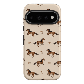 Running Horse Printed Phone Cases Google Pixel 11 Pro / Armoured by Kasiags Art - The Dairy
