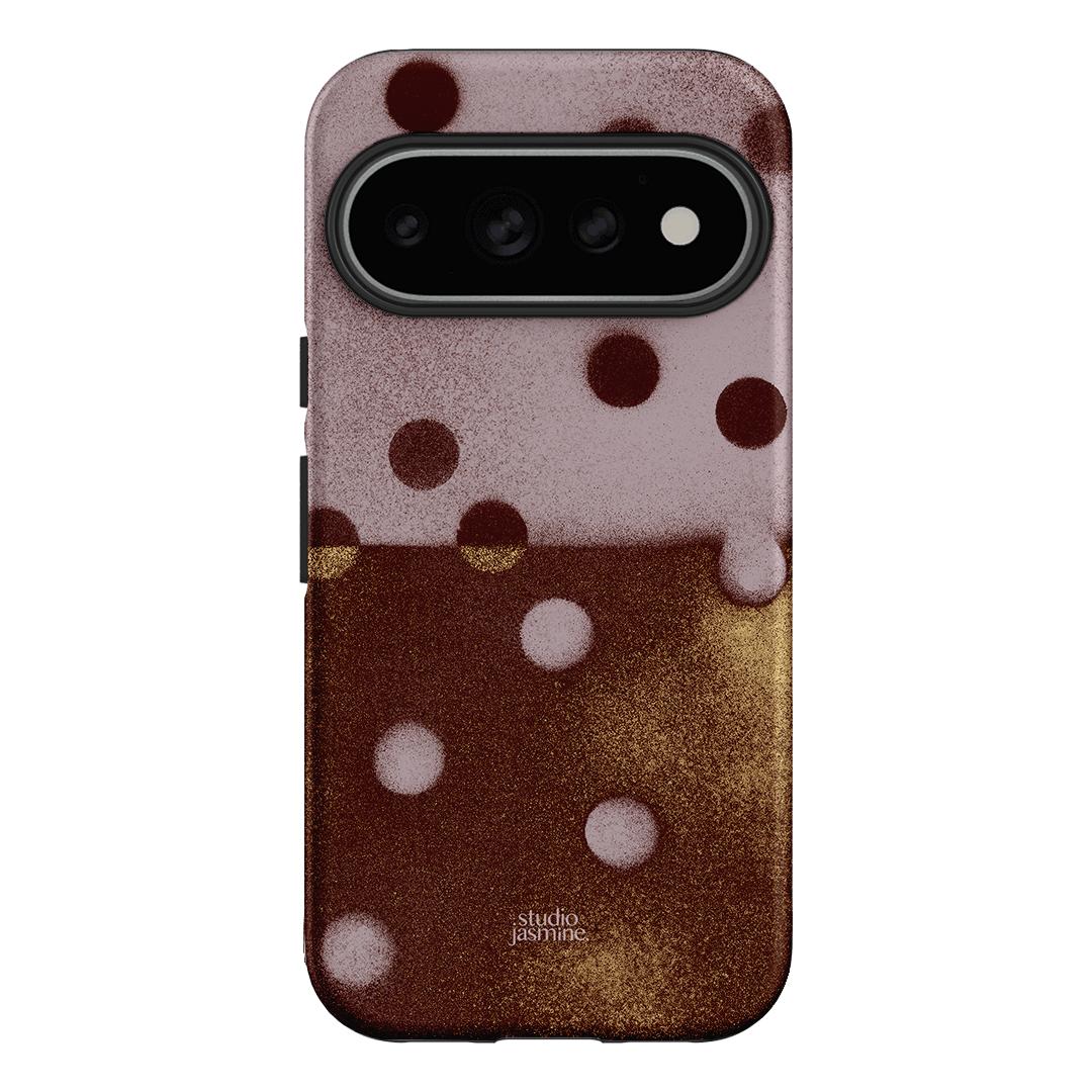 Rust Polka Dot Printed Phone Cases Google Pixel 11 Pro / Armoured by Jasmine Dowling - The Dairy