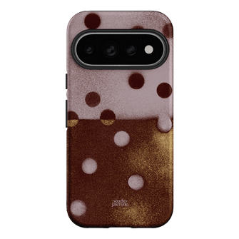 Rust Polka Dot Printed Phone Cases Google Pixel 11 Pro / Armoured by Jasmine Dowling - The Dairy