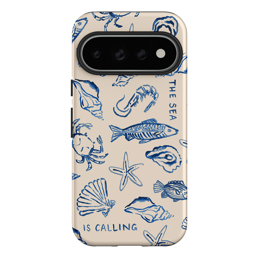 Sea Call Printed Phone Cases Google Pixel 11 Pro / Armoured by Cass Deller - The Dairy