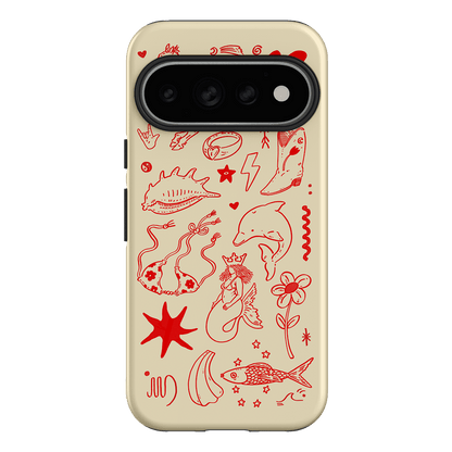 Spiced Cowboy Cream Printed Phone Cases Google Pixel 11 Pro / Armoured by Easty Beasty - The Dairy