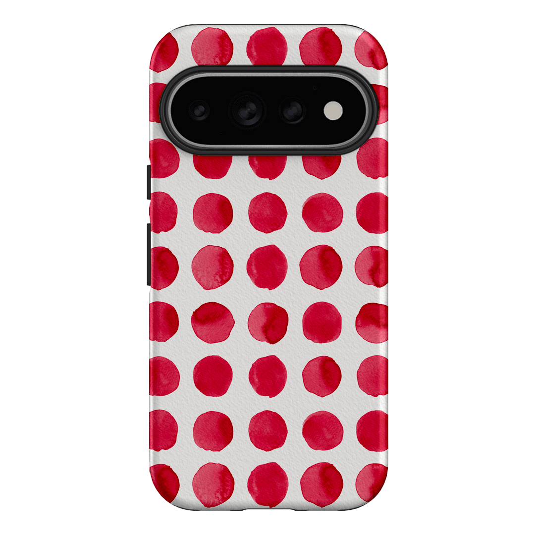 Spots in Red Printed Phone Cases by The Dairy - The Dairy
