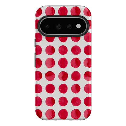 Spots in Red Printed Phone Cases by The Dairy - The Dairy