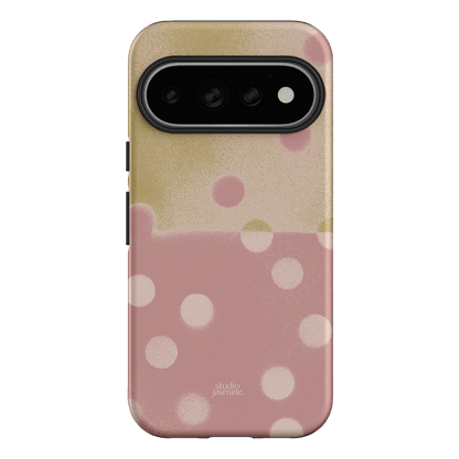 Strawberry Polka Dot Printed Phone Cases Google Pixel 11 Pro / Armoured by Jasmine Dowling - The Dairy