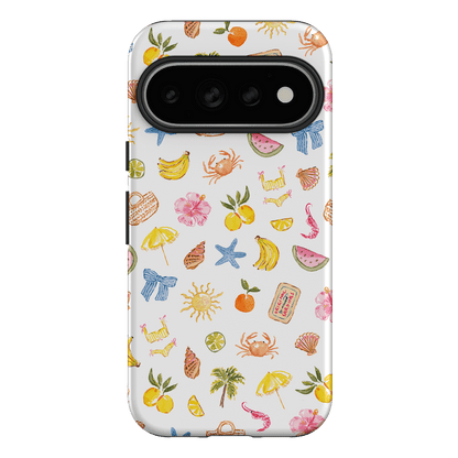Summer Icons Printed Phone Cases Google Pixel 11 Pro / Armoured by Cass Deller - The Dairy
